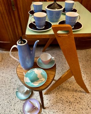 1960s #5 Elegantní mocca servis „Ivana“ z pera návrháře Karla Němečka z roku 1959 jsem měla celou dobu za jeden z výtvorů...